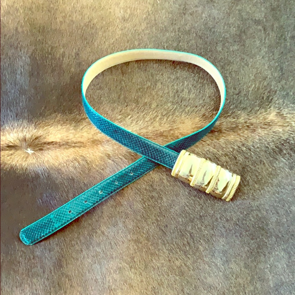 Genuine Snake Skin waist Belt